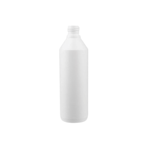 Plastflaske, hvid, 1 ltr. uden lg