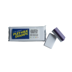 Plet-v�k melaminsvampe med skumside 4 stk.