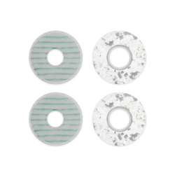 Pad set til Numatic , 2 stk. PolyPlusPad, 2 stk. MelaminPlusPad