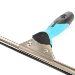 Skraber h�ndtag i rustfrit st�l med soft grip