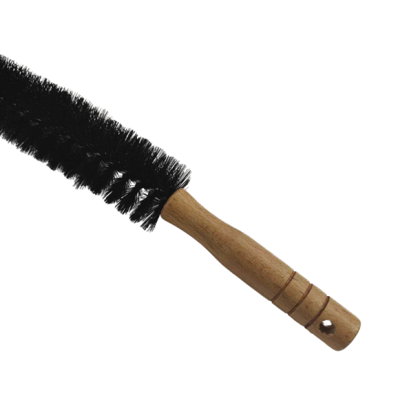 Radiatorb�rste med tr�skaft, 75 cm.