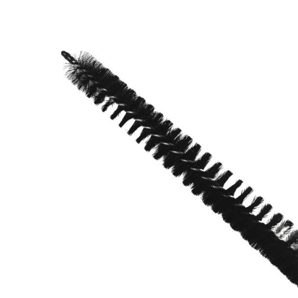 Radiatorb�rste med sort skaft, 75 cm.