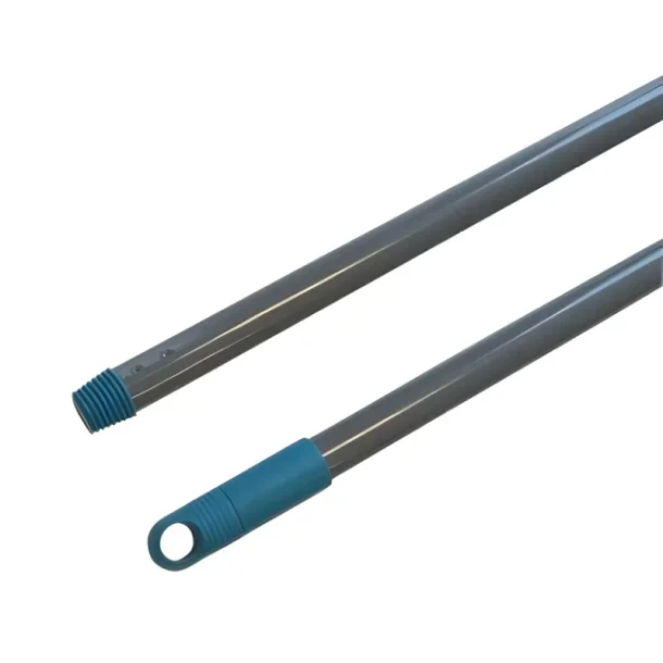 Gulvskraber 45 cm med metalskaft 150 cm � Dobbelt gummi