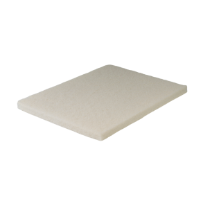 Firkantet skurepad, hvid (51x36cm)