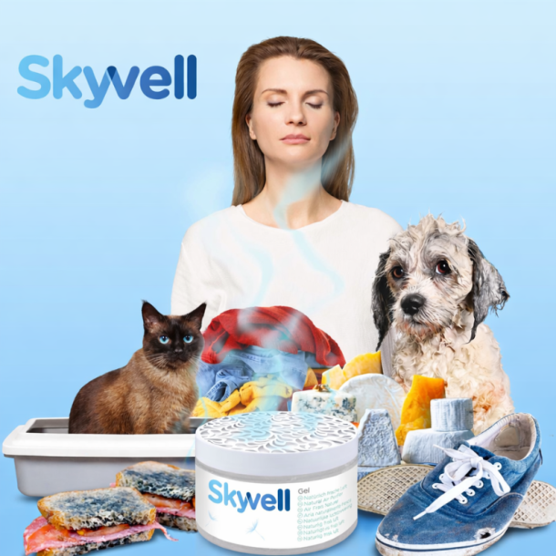 Skyvell lugtfjerner, gel