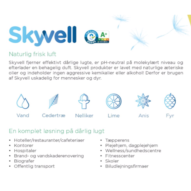 Skyvell lugtfjerner, gel