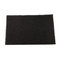 Professionel sort skurepad med h�j slidstyrke