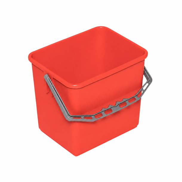 Spand 6 liter, r�d