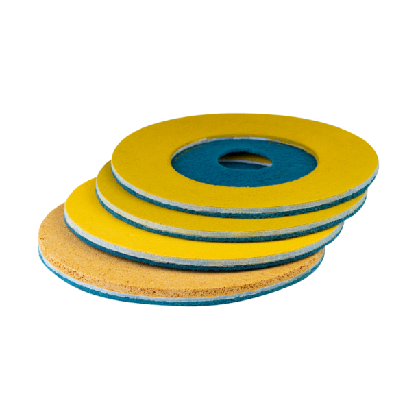 Supershine Plus, diamant pads 17" - 4 rondeller + aktivatorpose