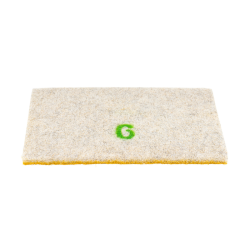 Supershine Soft, rektangulr diamant pads, (grit 6)