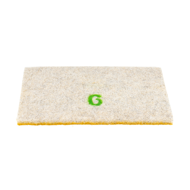 Supershine Soft, rektangulr diamant pads, (grit 6)
