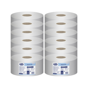 Toiletpapir Grite Jumbo 2-lag �19 cm x160 m Genbrugsfiber