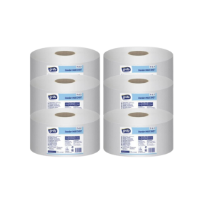 Toiletpapir Jumbo Maxi 2-lag �24 cm 340 m Natur