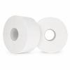 Jumbo Mini Toiletpapir 2-lags 180m �19 cm Hvid