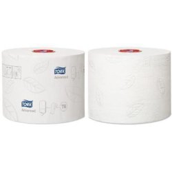 Toiletpapir Tork Advanced T6 Mid-size 2-lag 100 m Hvid