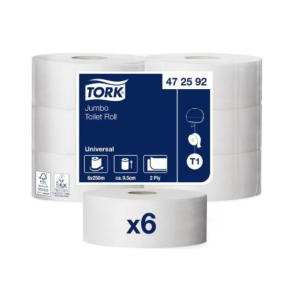 Toiletpapir Tork Jumbo Midi 2-lag 250 m