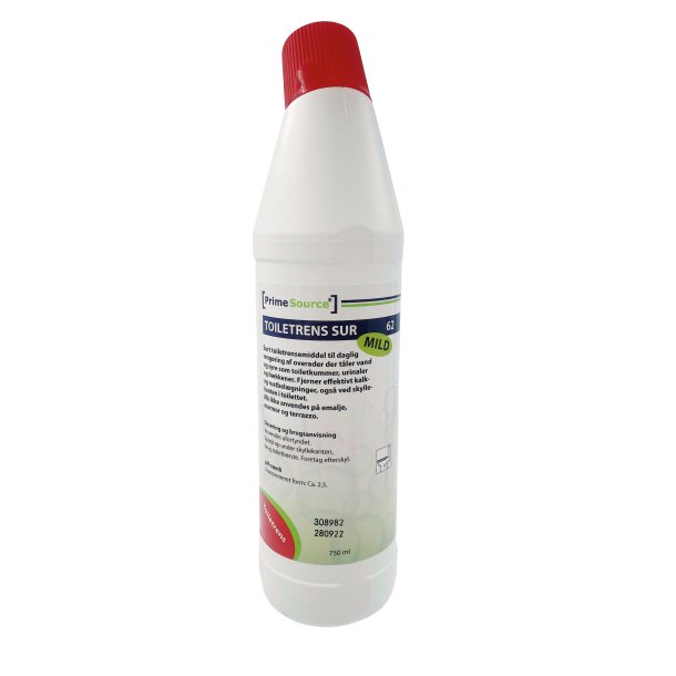 Toiletrens: Prime Source Mild 62 u. Farve &amp; Parfume / 750 ml