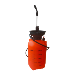 Trykspr�jte med pumpe, slange og b�resele 5 liter