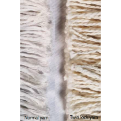 Garnmoppe m/lomme - 44x14cm - Recycled