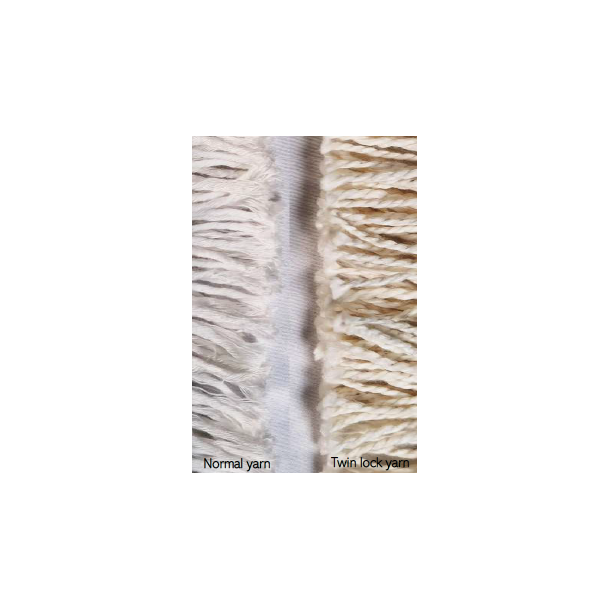 Garnmoppe m/lomme - 44x14cm - Recycled