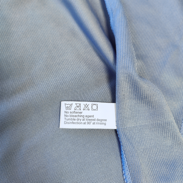 Ultra fin microfiber glasklud med kantsyning 300 GSM