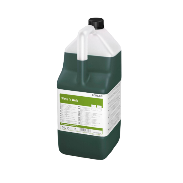 Universalrengring Gulv Wash'n Walk m/Enzym Neutral pH t Porse gulve 5 ltr Grn