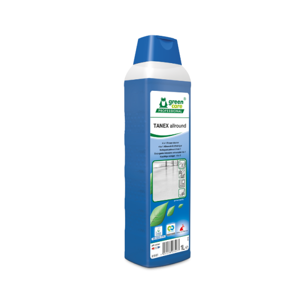 Universalrengring Tanex Allround 4-i-1 Blomstermrket med parfume 1 ltr Bl