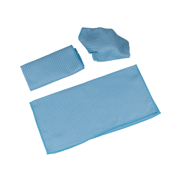 Vaffelvvet microfiber klud, 300 gsm