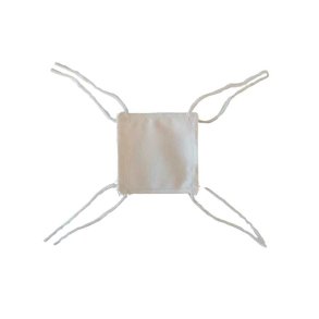 Vaskenet mrkater med snor, 10x10 cm, 10 stk.