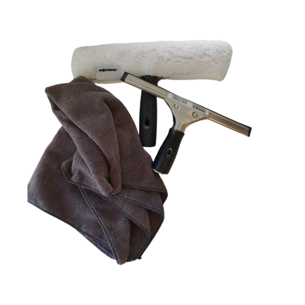 Vinduespudser s�t, 25 cm.